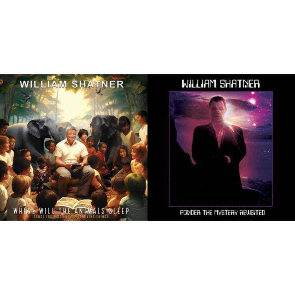 William Shatner - William Shatner Has Been & Ponder The Mystery Revisited (Black/Purple/White Splatter LP Vinyl)