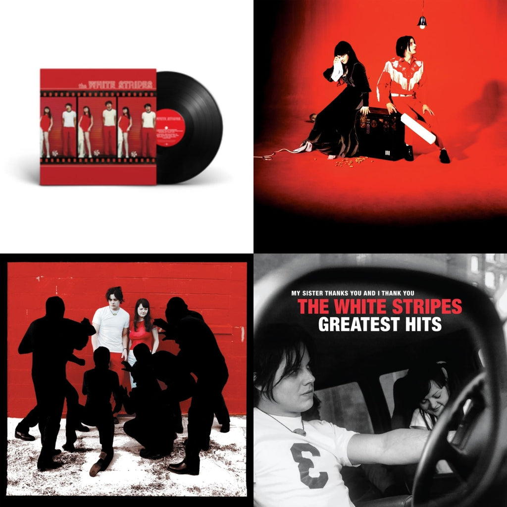 White Stripes & Elephant (2LP) & White Blood Cells (Reissue) & White Stripes Greatest Hits (2LP)