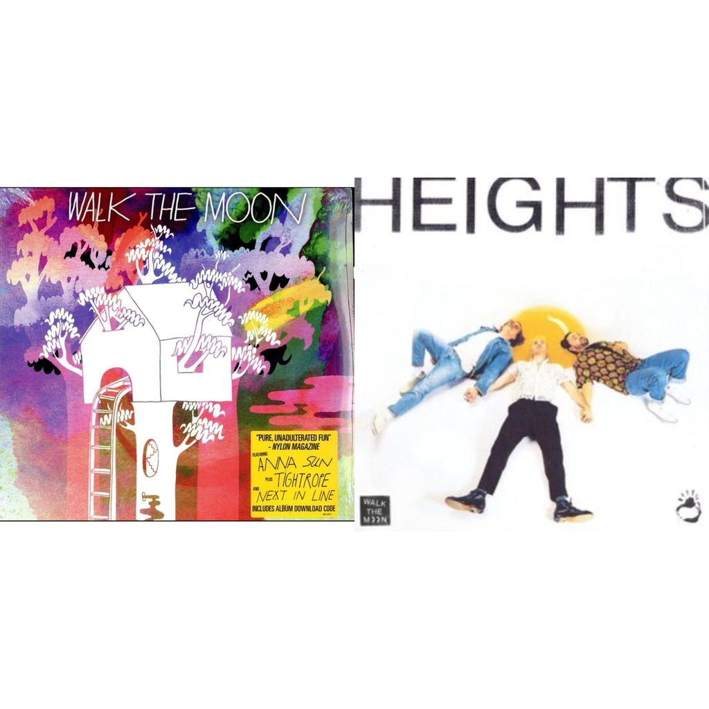 Walk The Moon - Heights (180G) & Walk The Moon (180G/Dl Card) - LP Vinyl Bundle