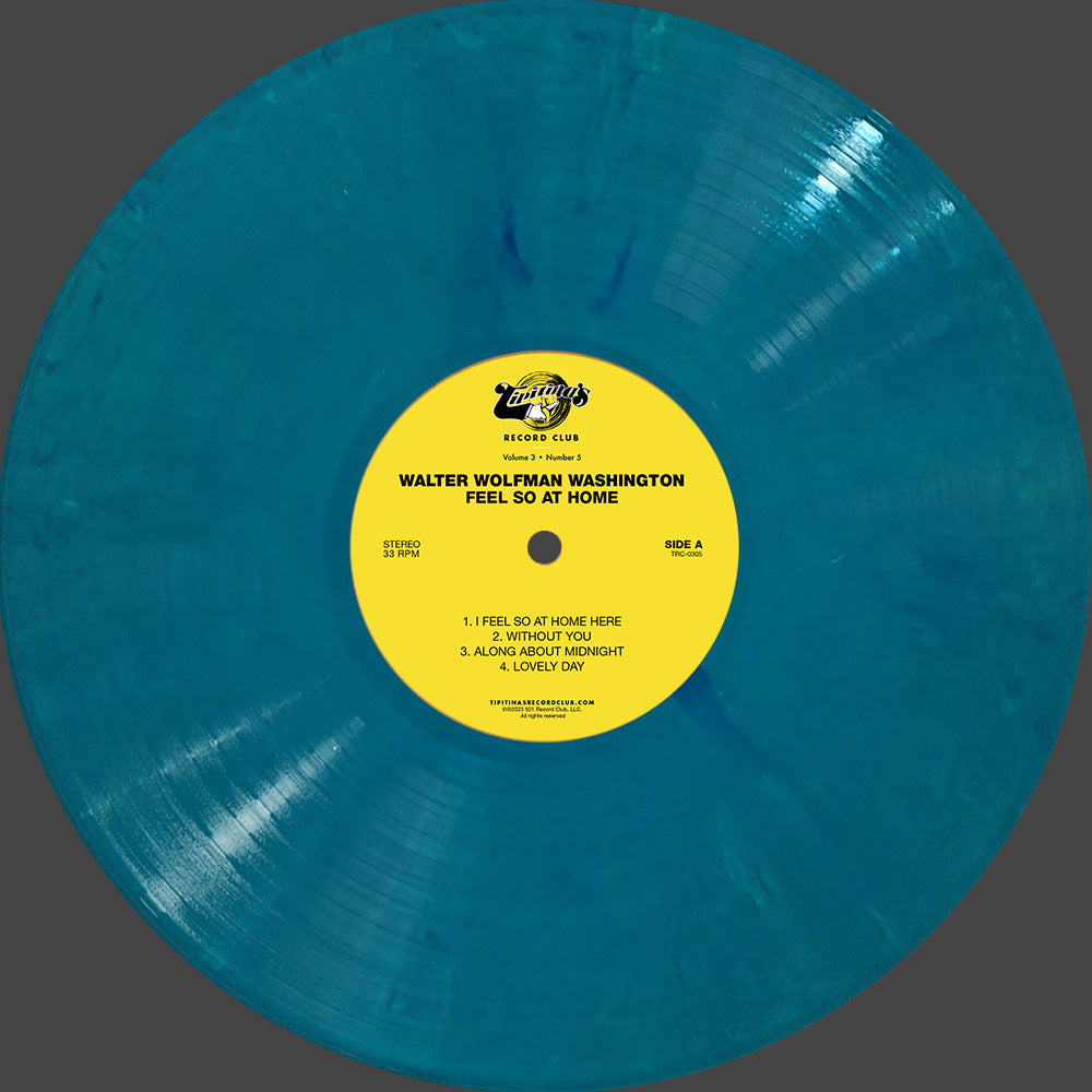 Walter Washington  Wolfman – Feel So At Home (LP Vinyl) Vinyl Record