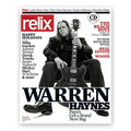 Warren Haynes - December 2011 Relix Issue Magazine