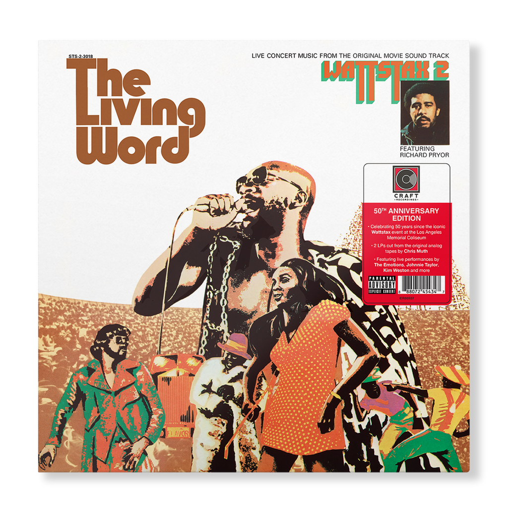 The Living Word: Wattstax 2 2 Vinyl Record