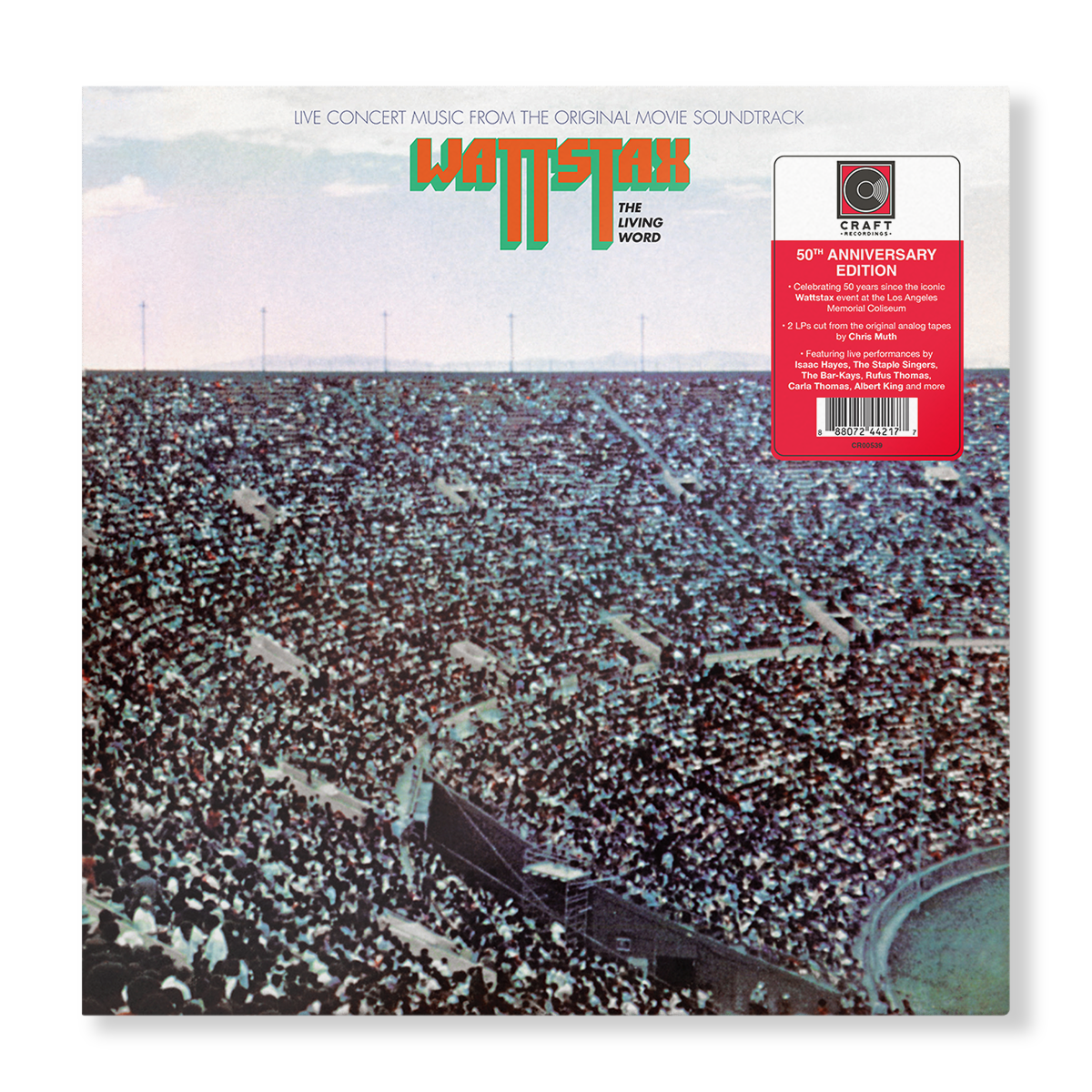 Wattstax: The Living Word 2 Vinyl Record