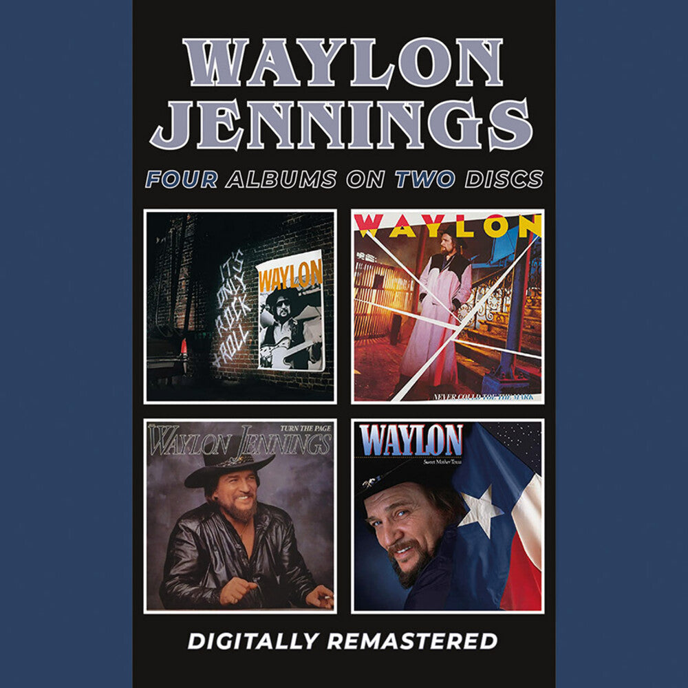 Waylon Jennings – It's Only Rock & Roll / Never Could Toe The Mark (2-CD) Music CD
