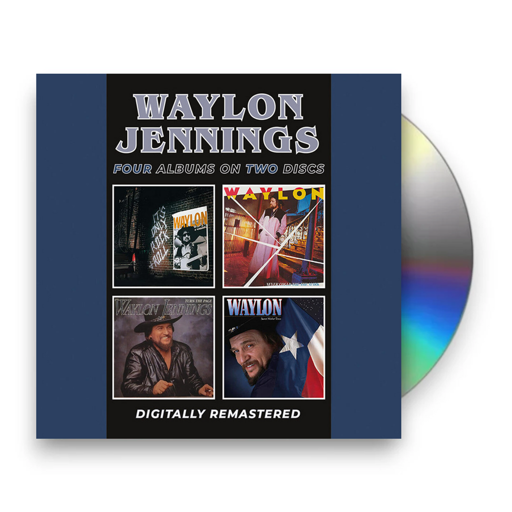 Waylon Jennings – It's Only Rock & Roll / Never Could Toe The Mark (2-CD) Music CD