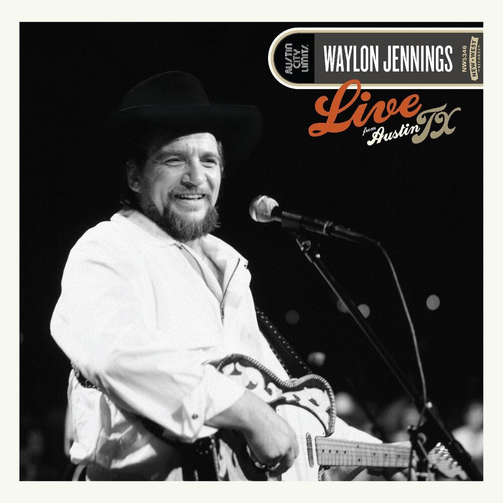 Waylon Jennings – Live From Austin, TX '84 (LP Vinyl) Vinyl Record