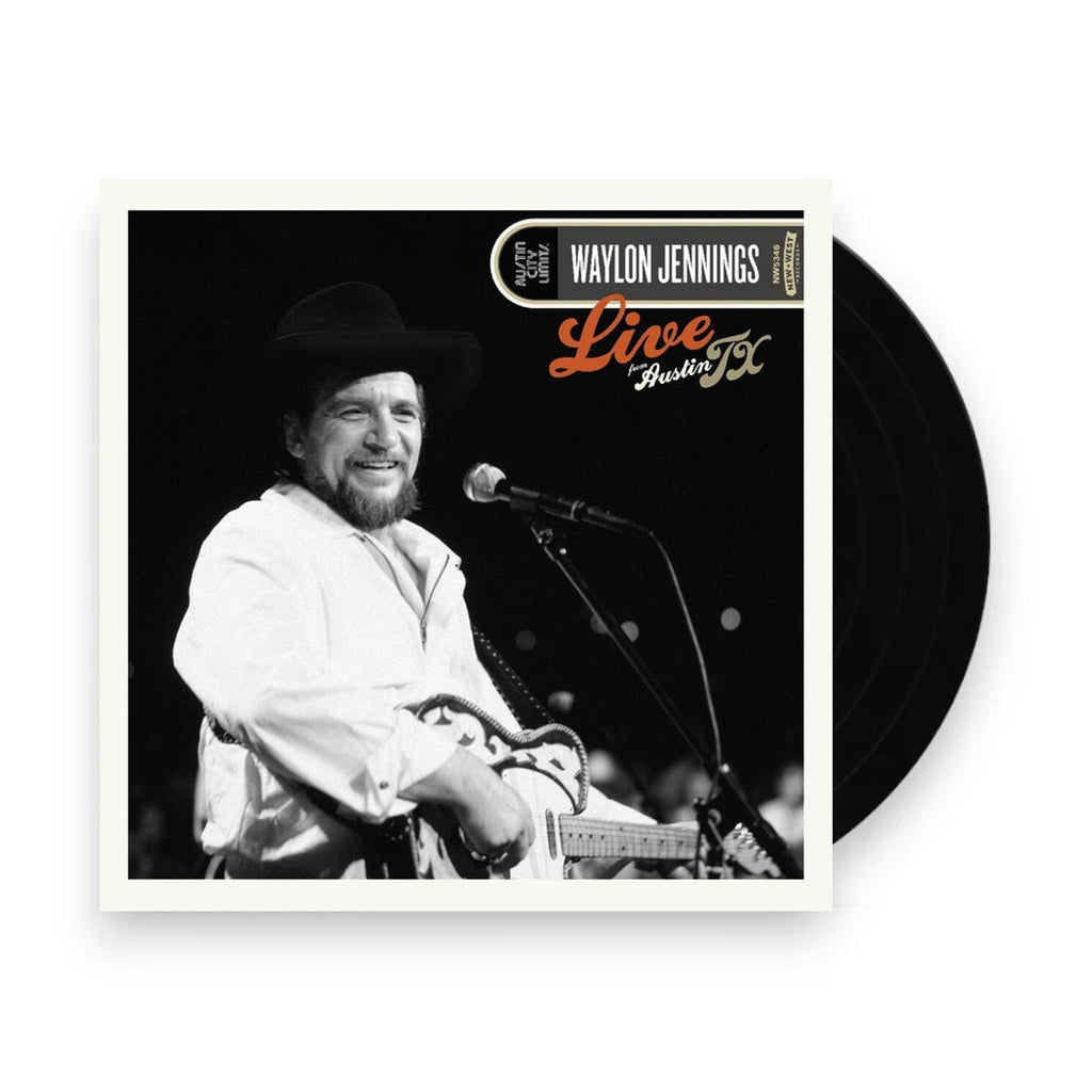 Waylon Jennings – Live From Austin, TX '84 (LP Vinyl) Vinyl Record