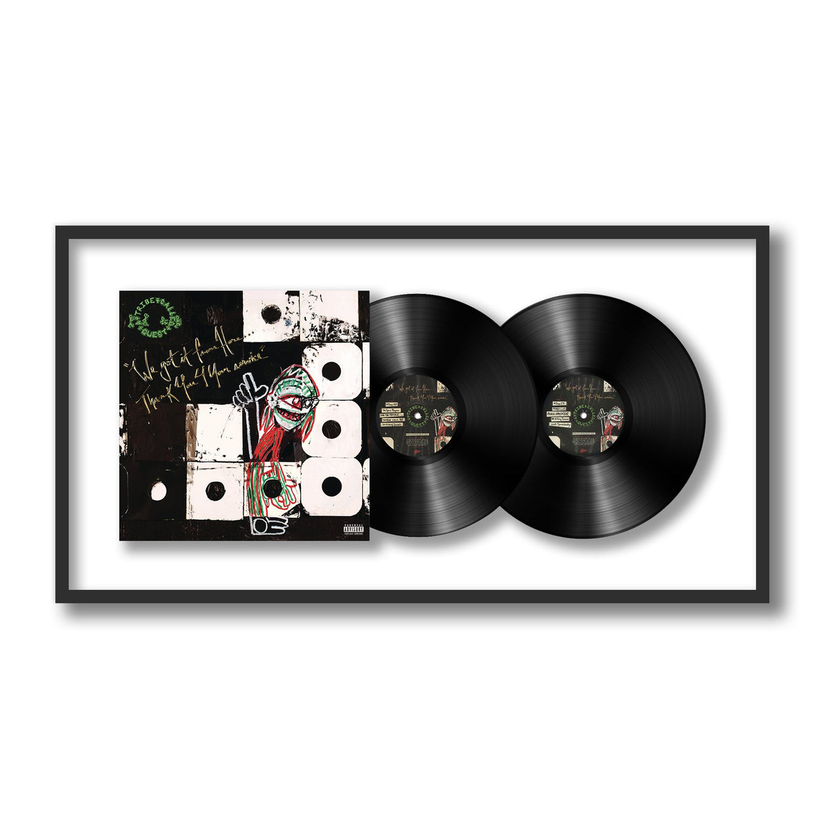 A Tribe Called Quest - We Got It From Here... Thank You 4 Your Service - Framed Vinyl Record