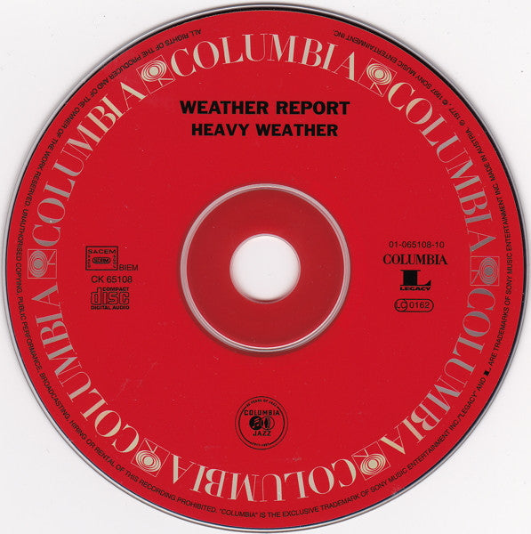 Weather Report – Heavy Weather Music CD