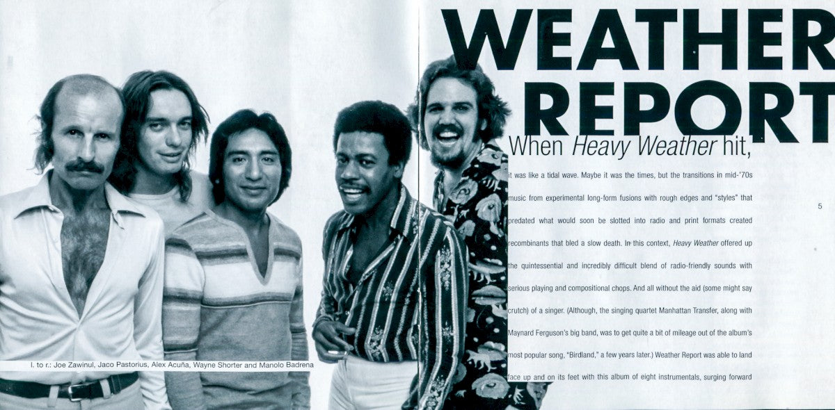 Weather Report – Heavy Weather Music CD