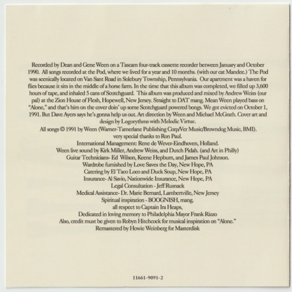 Ween – The Pod Music CD