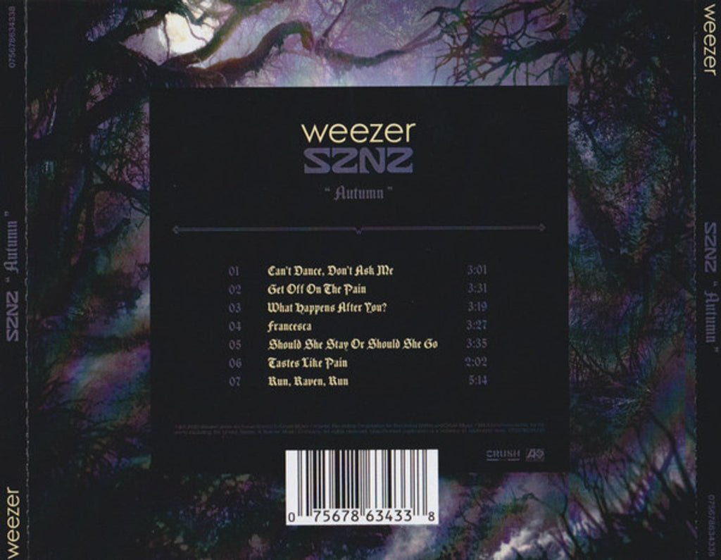 Weezer – SZNZ: Autumn EP Music CD