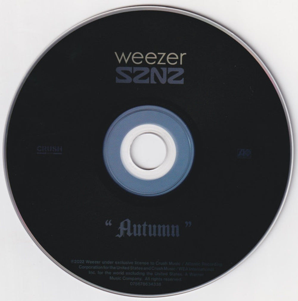 Weezer – SZNZ: Autumn EP Music CD