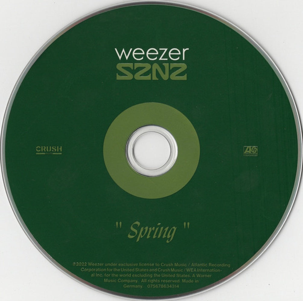 Weezer – SZNZ: Spring EP Music CD