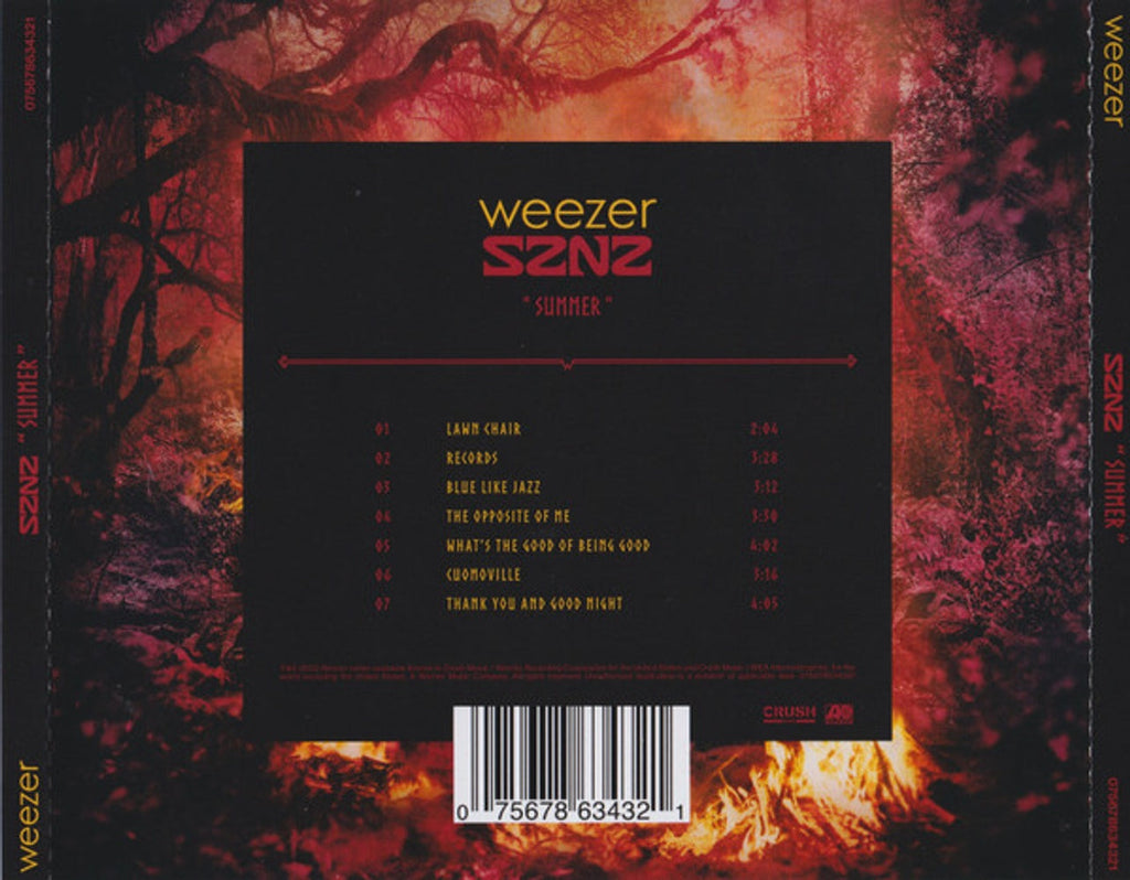 Weezer – SZNZ: Summer EP Music CD