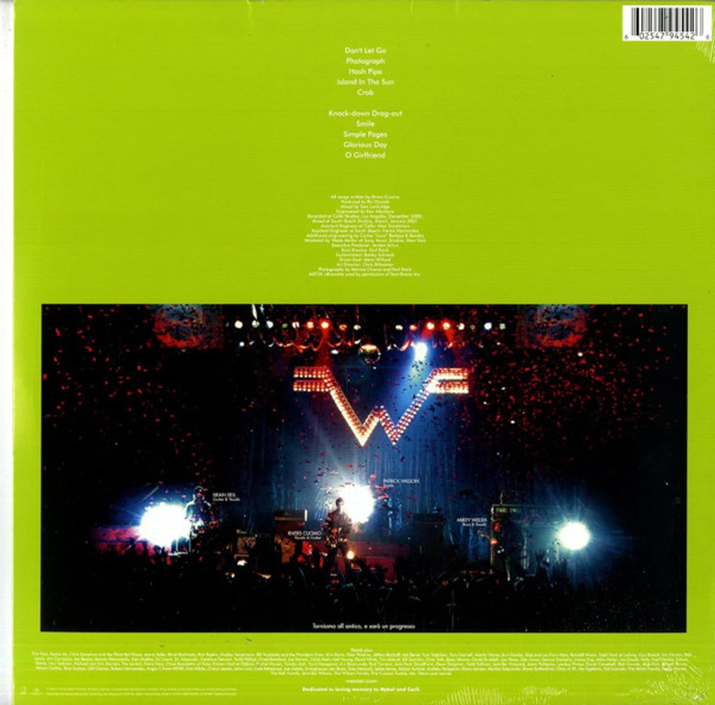 Weezer – The Green Album (LP Vinyl) Vinyl Record