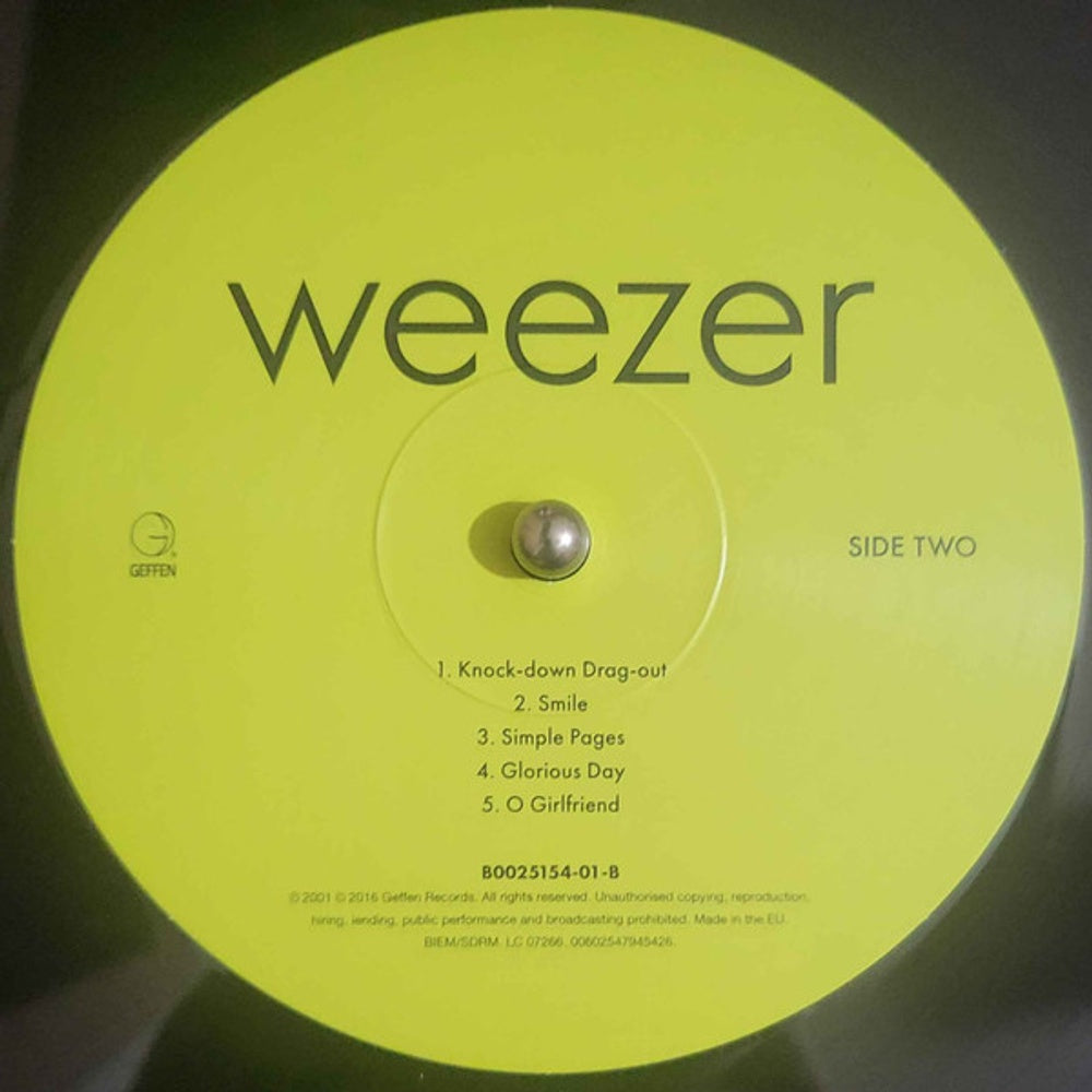 Weezer – The Green Album (LP Vinyl) Vinyl Record