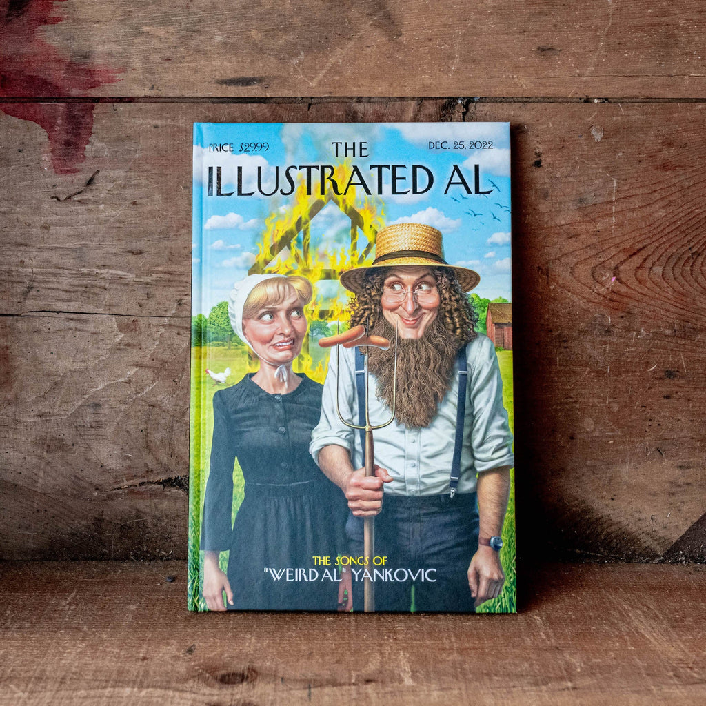 The Illustrated Al The Songs of Weird Al Yankovic - Mark Fredrickson Cover Exclusive Book