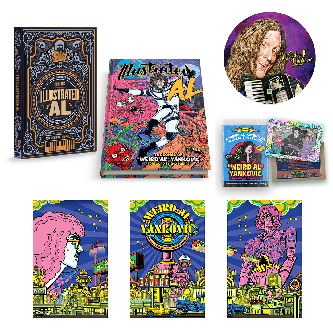 The Illustrated Al The Songs of Weird Al Yankovic - Deluxe Book
