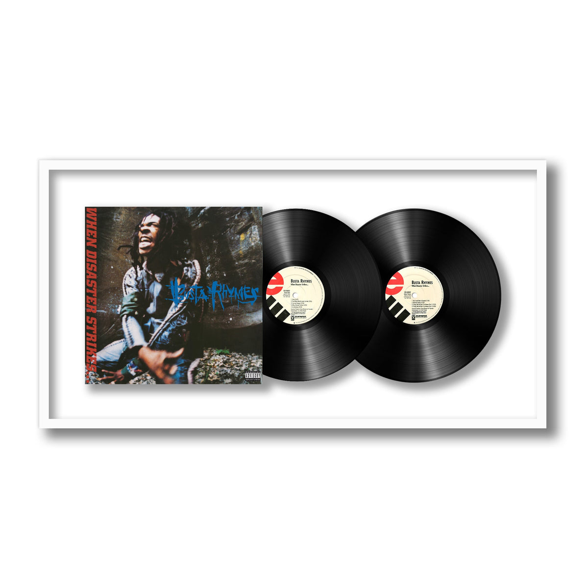 Busta Rhymes - When Disaster Strikes... - Framed Vinyl Record