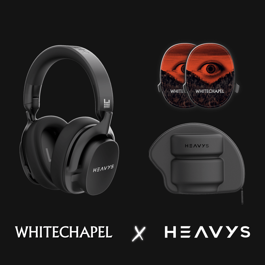 Whitechapel The Valley Limited Edition HEAVYS Headphone Shells & Headphone Bundle