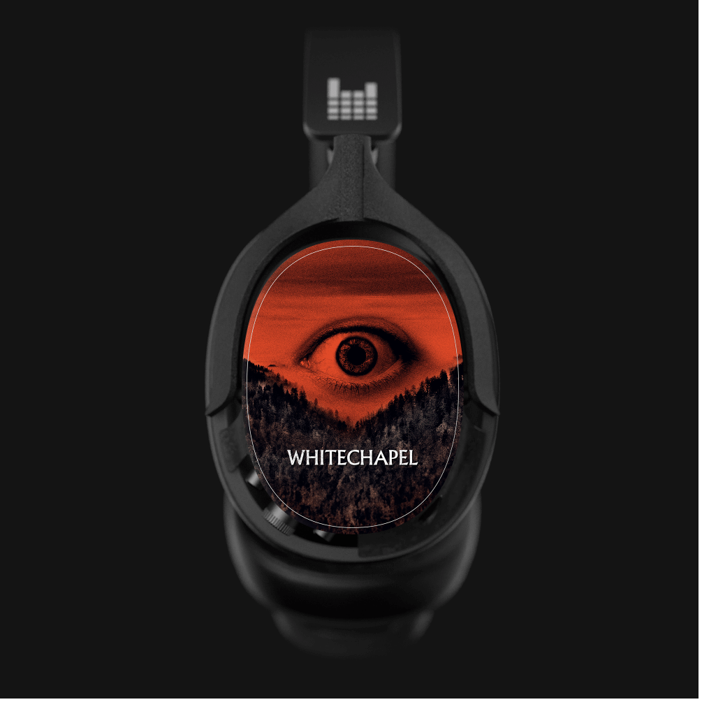 Whitechapel The Valley Limited Edition HEAVYS Headphone Shells & Headphone Bundle