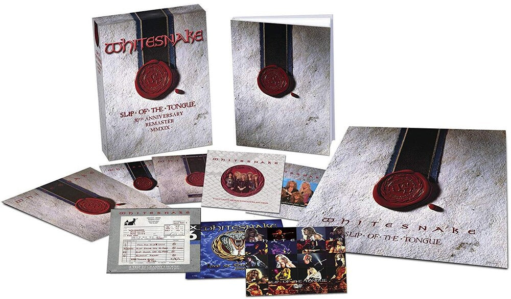 Whitesnake – Slip Of The Tongue (6-CD & DVD) Music CD