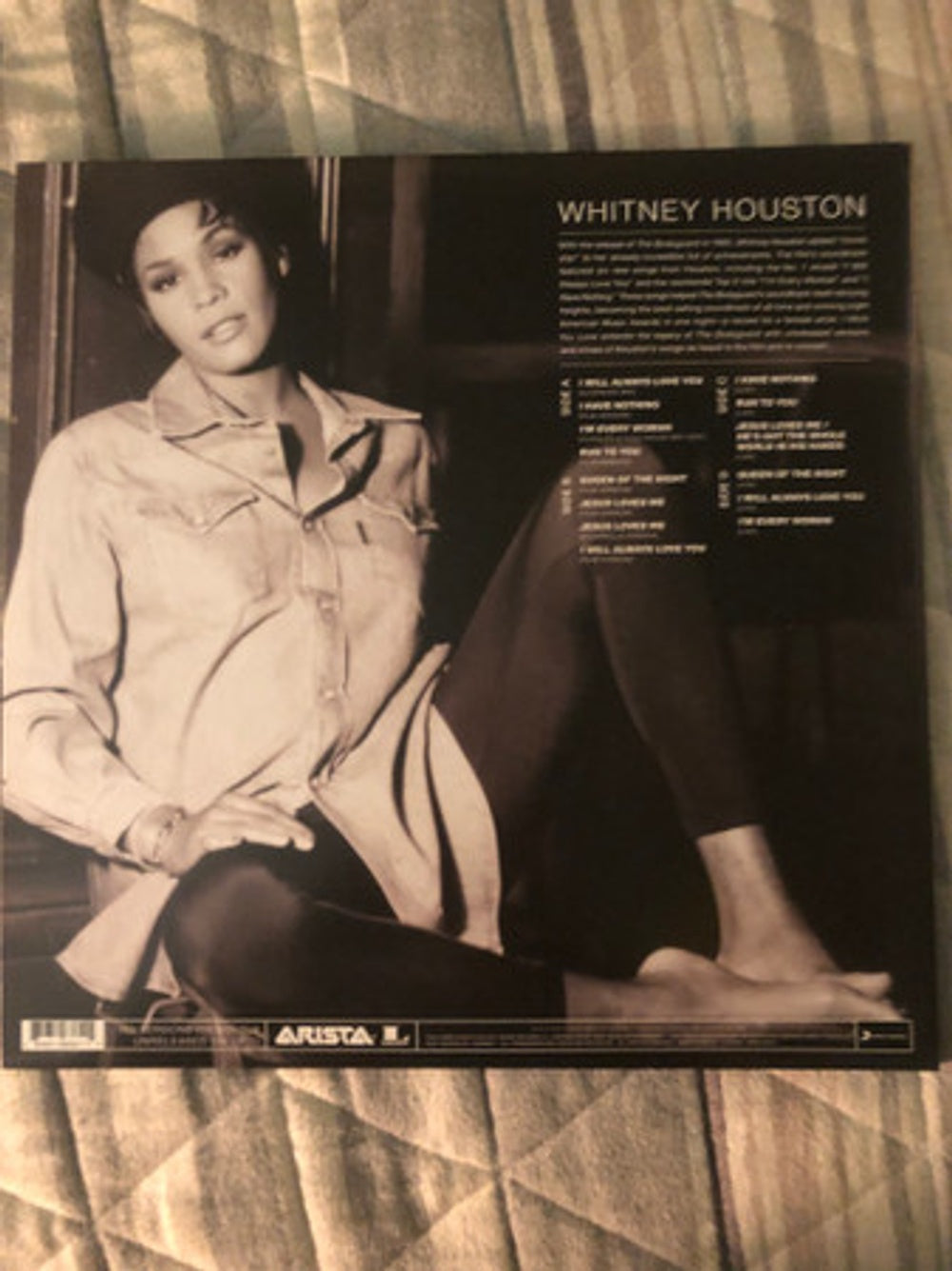 Whitney Houston – I Wish You Love: More From The Bodyguard (2-LP Vinyl) Vinyl Record