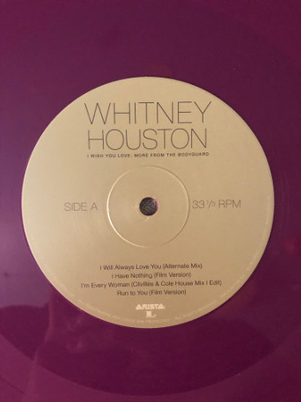 Whitney Houston – I Wish You Love: More From The Bodyguard (2-LP Vinyl) Vinyl Record