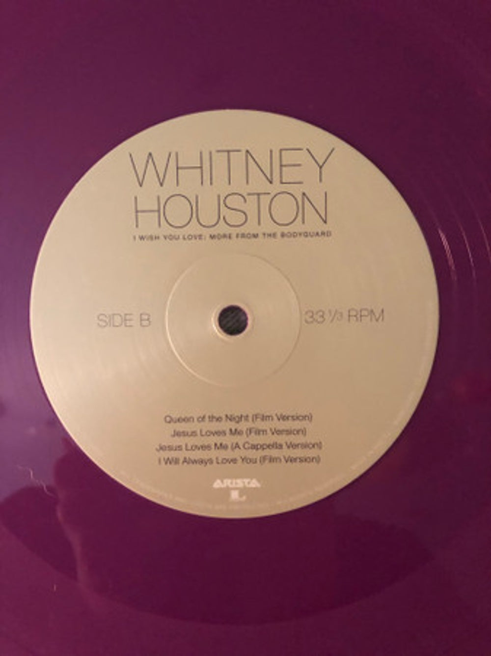 Whitney Houston – I Wish You Love: More From The Bodyguard (2-LP Vinyl) Vinyl Record