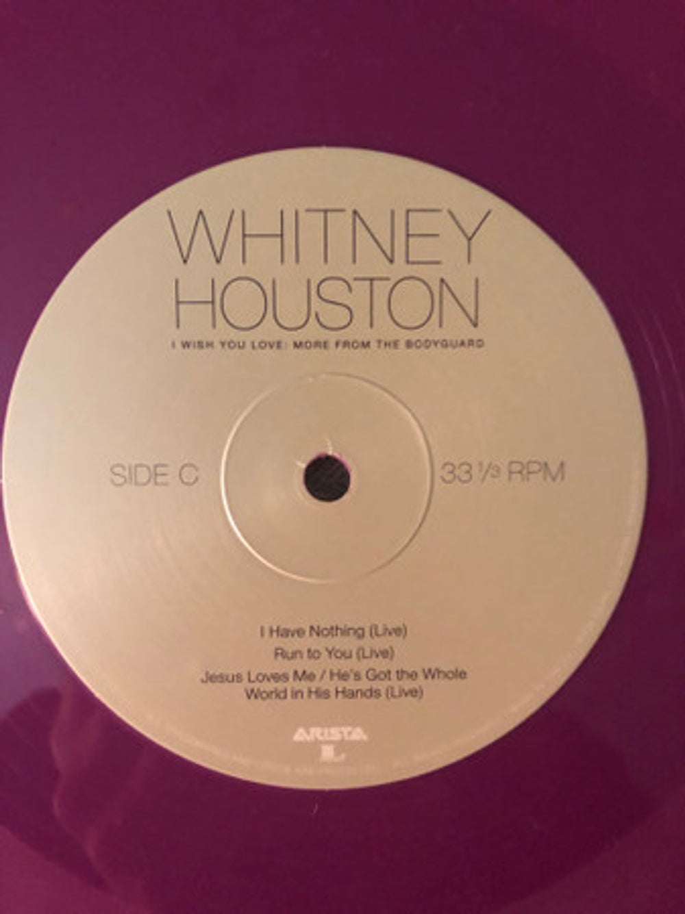 Whitney Houston – I Wish You Love: More From The Bodyguard (2-LP Vinyl) Vinyl Record
