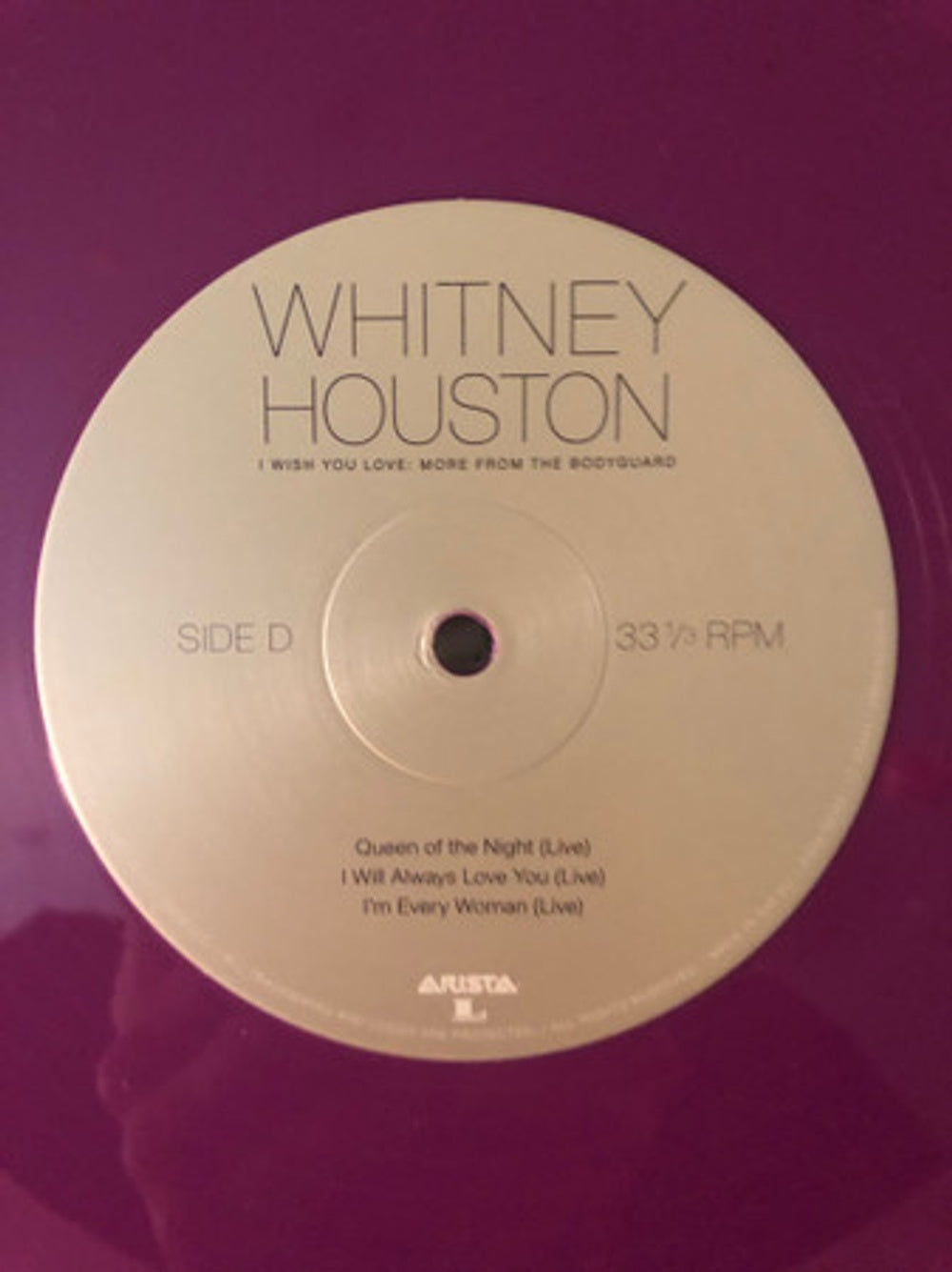 Whitney Houston – I Wish You Love: More From The Bodyguard (2-LP Vinyl) Vinyl Record
