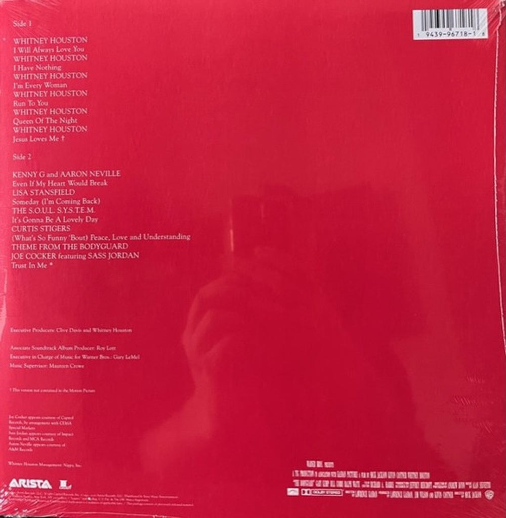 Whitney Houston – The Bodyguard: Original Soundtrack (LP Vinyl) Vinyl Record