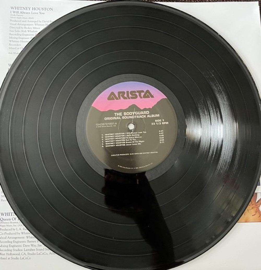Whitney Houston – The Bodyguard: Original Soundtrack (LP Vinyl) Vinyl Record