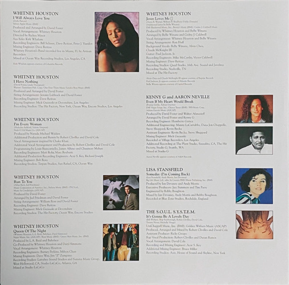Whitney Houston – The Bodyguard: Original Soundtrack (LP Vinyl) Vinyl Record