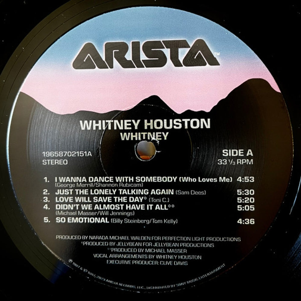 Whitney Houston – Whitney (LP Vinyl) Vinyl Record