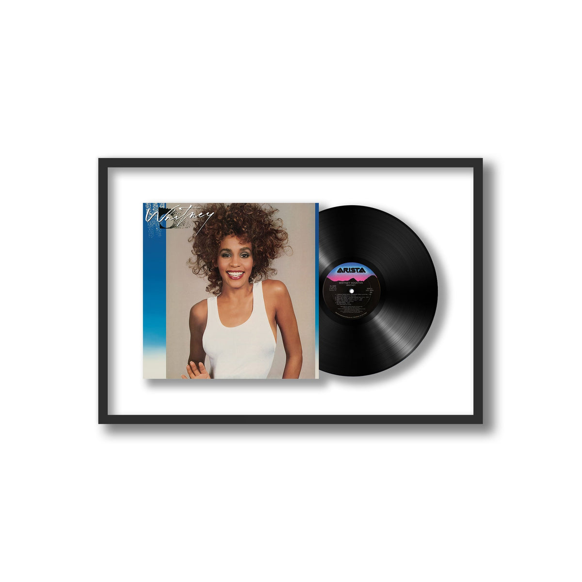 Whitney Houston - Whitney - Framed Vinyl Record