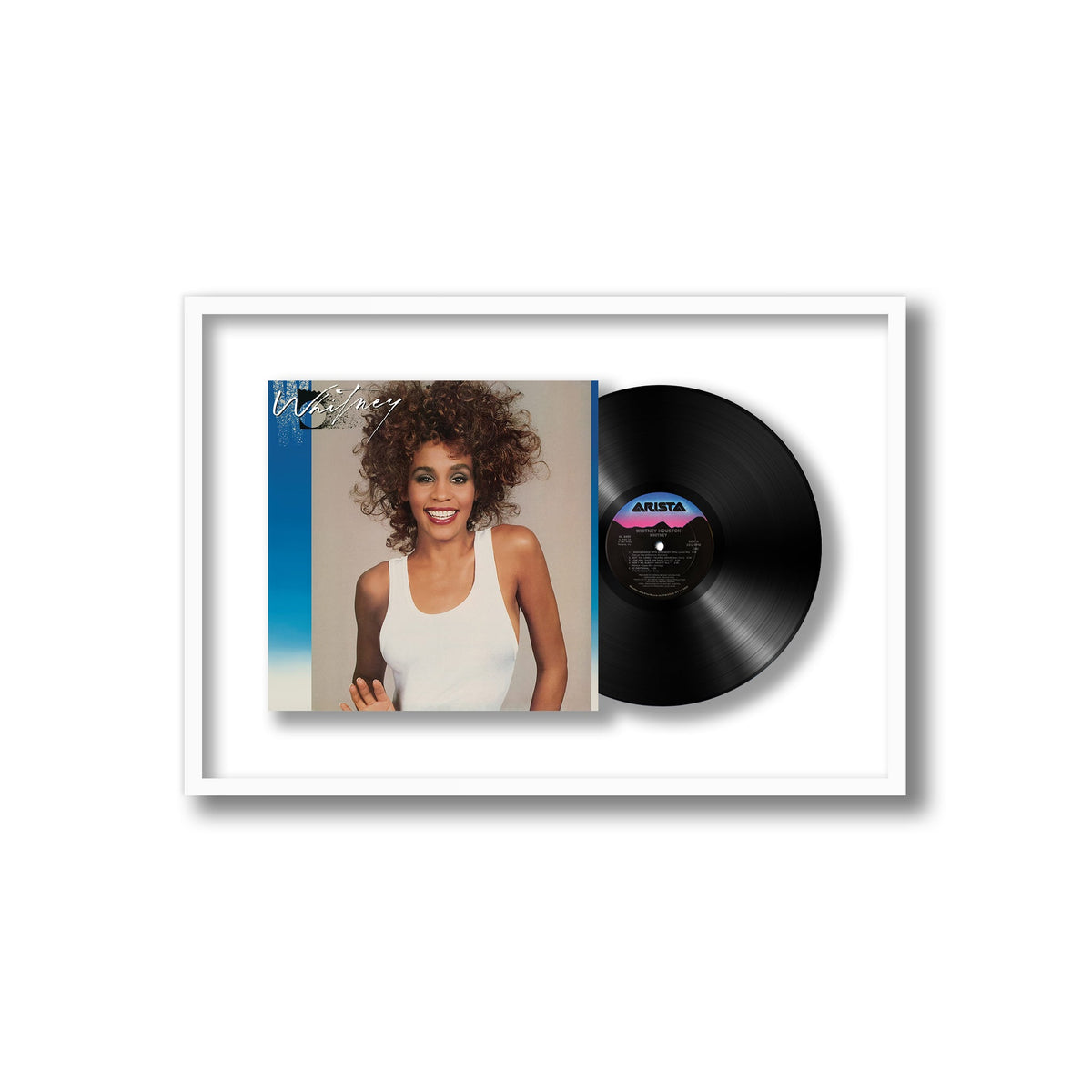 Whitney Houston - Whitney - Framed Vinyl Record