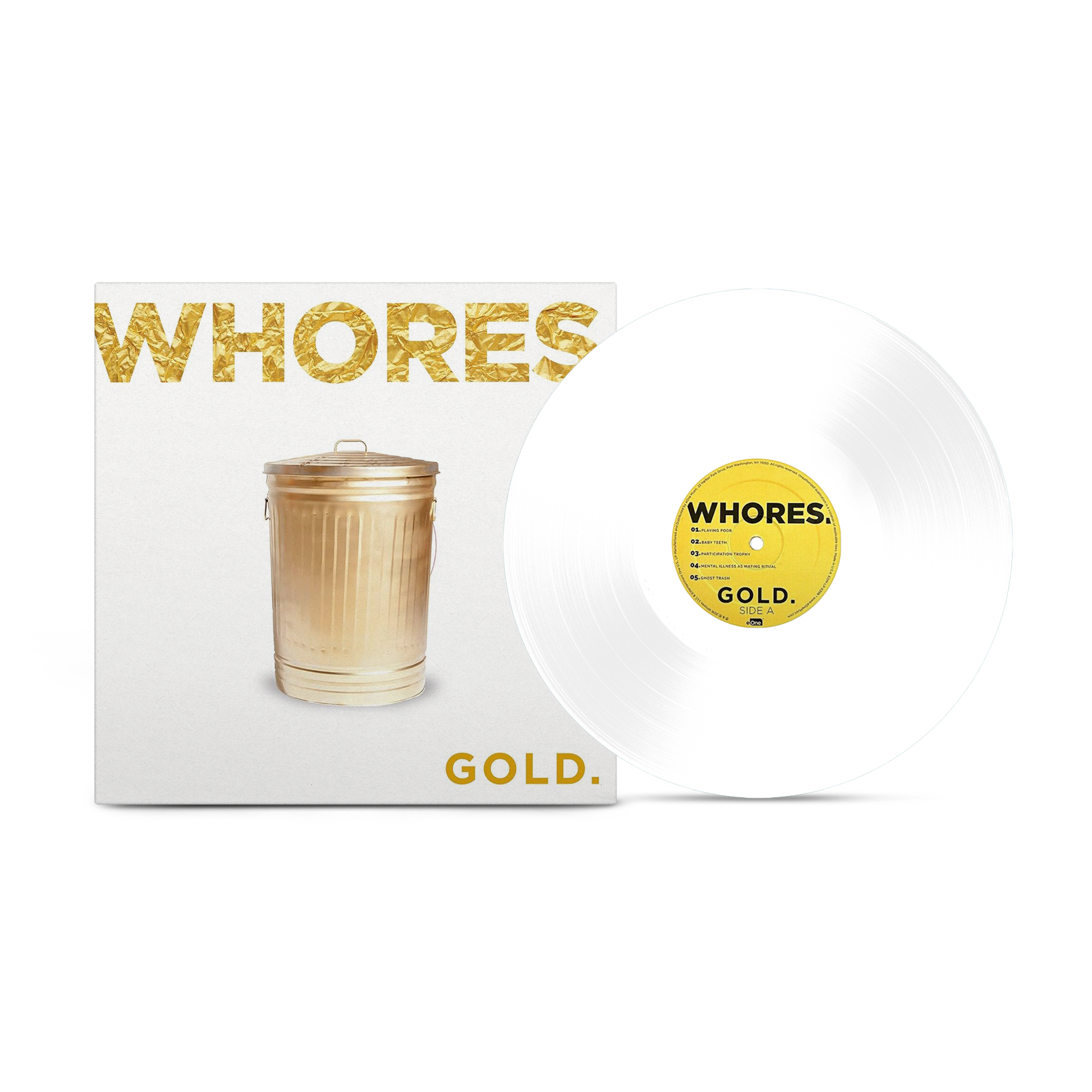 Whores. - Gold Opaque White Vinyl Record