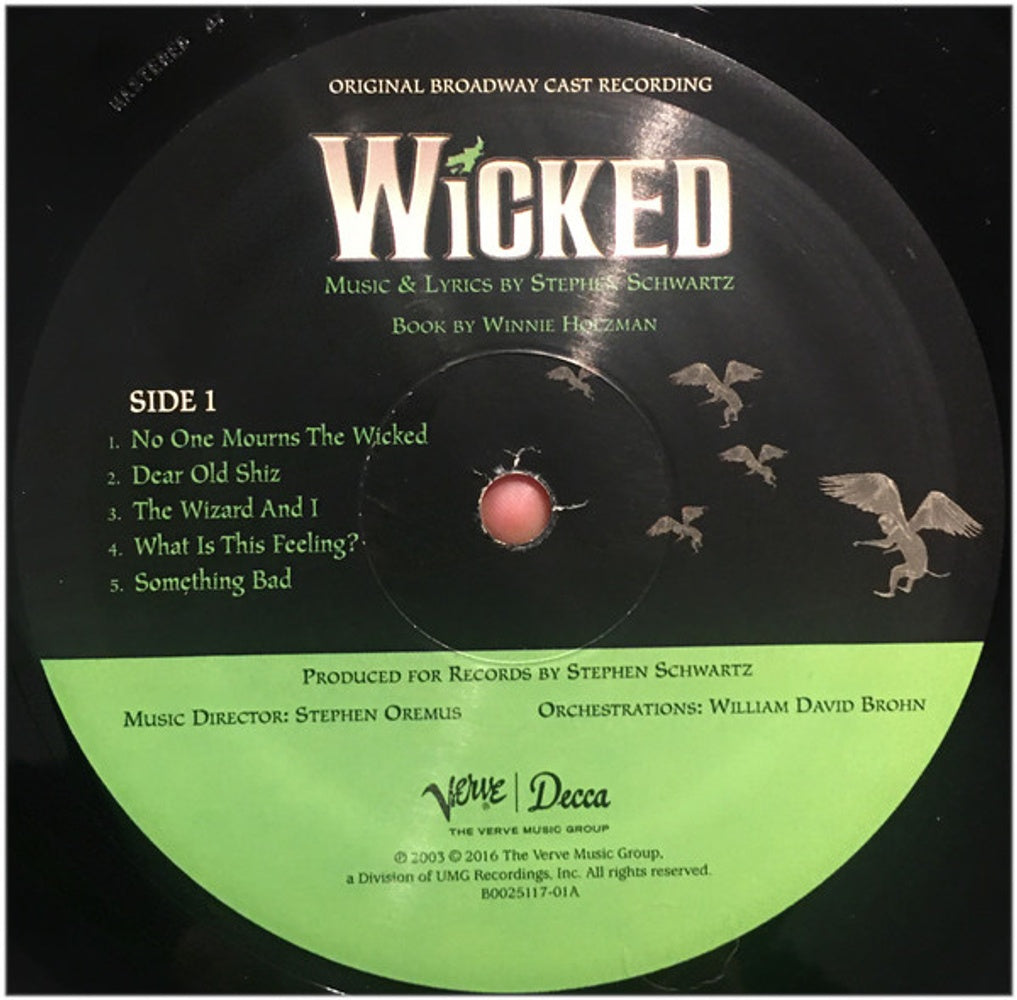Wicked - Original Cast Recording (2-LP Vinyl) Vinyl Record