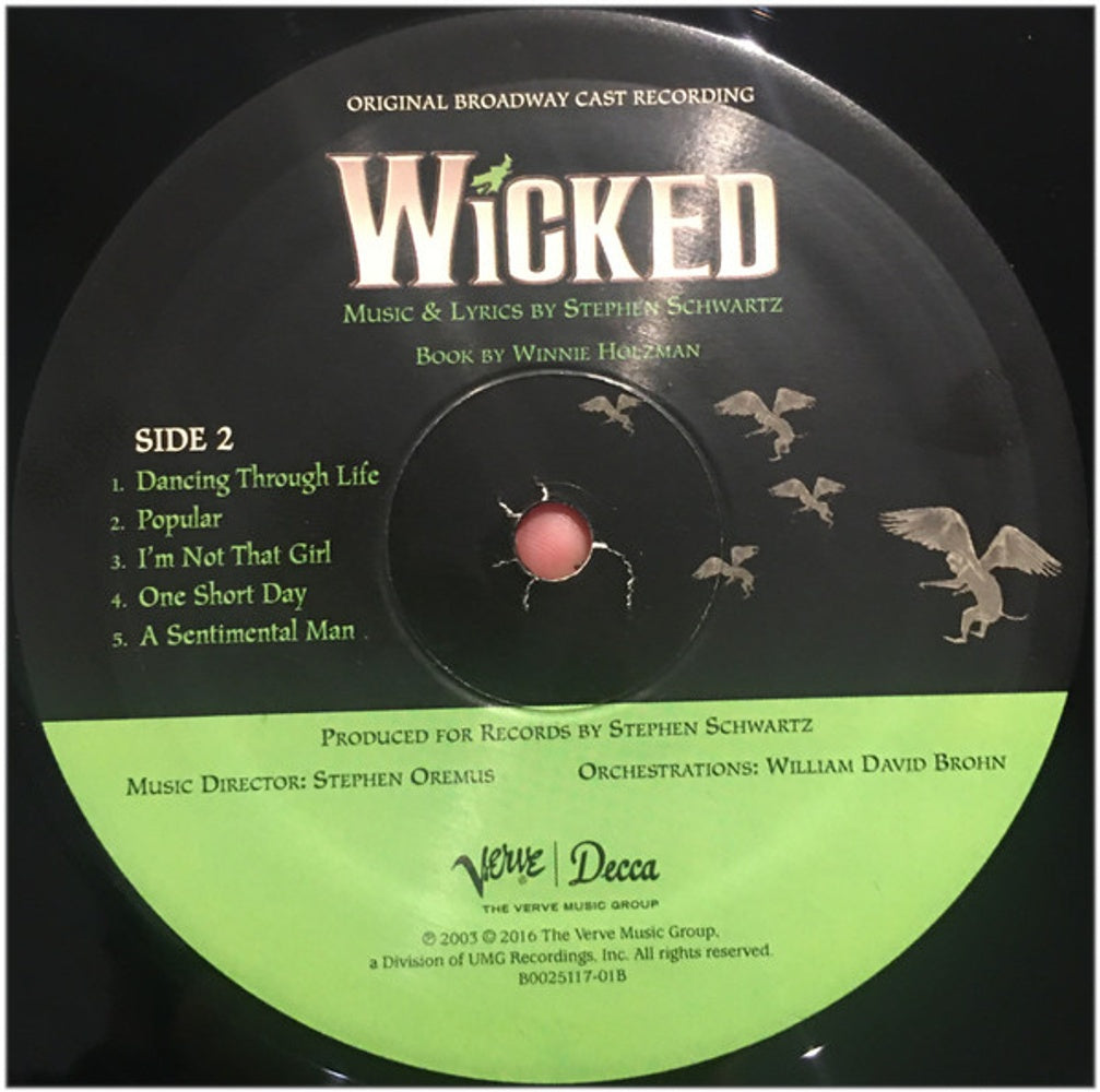 Wicked - Original Cast Recording (2-LP Vinyl) Vinyl Record