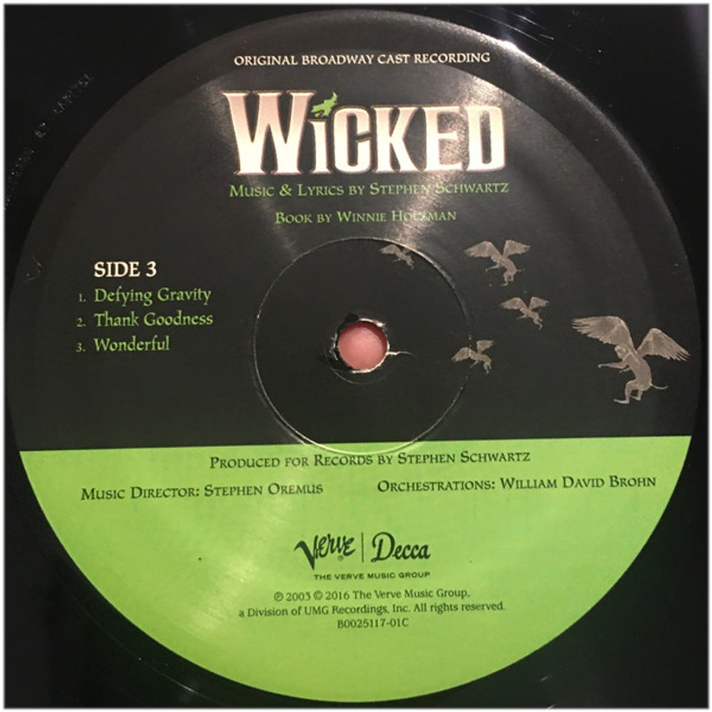 Wicked - Original Cast Recording (2-LP Vinyl) Vinyl Record