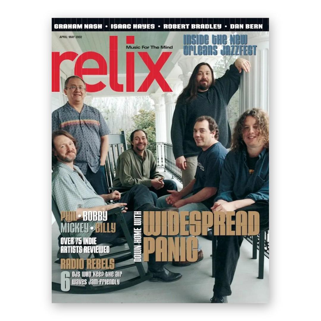 Widespread Panic - April/May 2002 Relix Issue Magazine