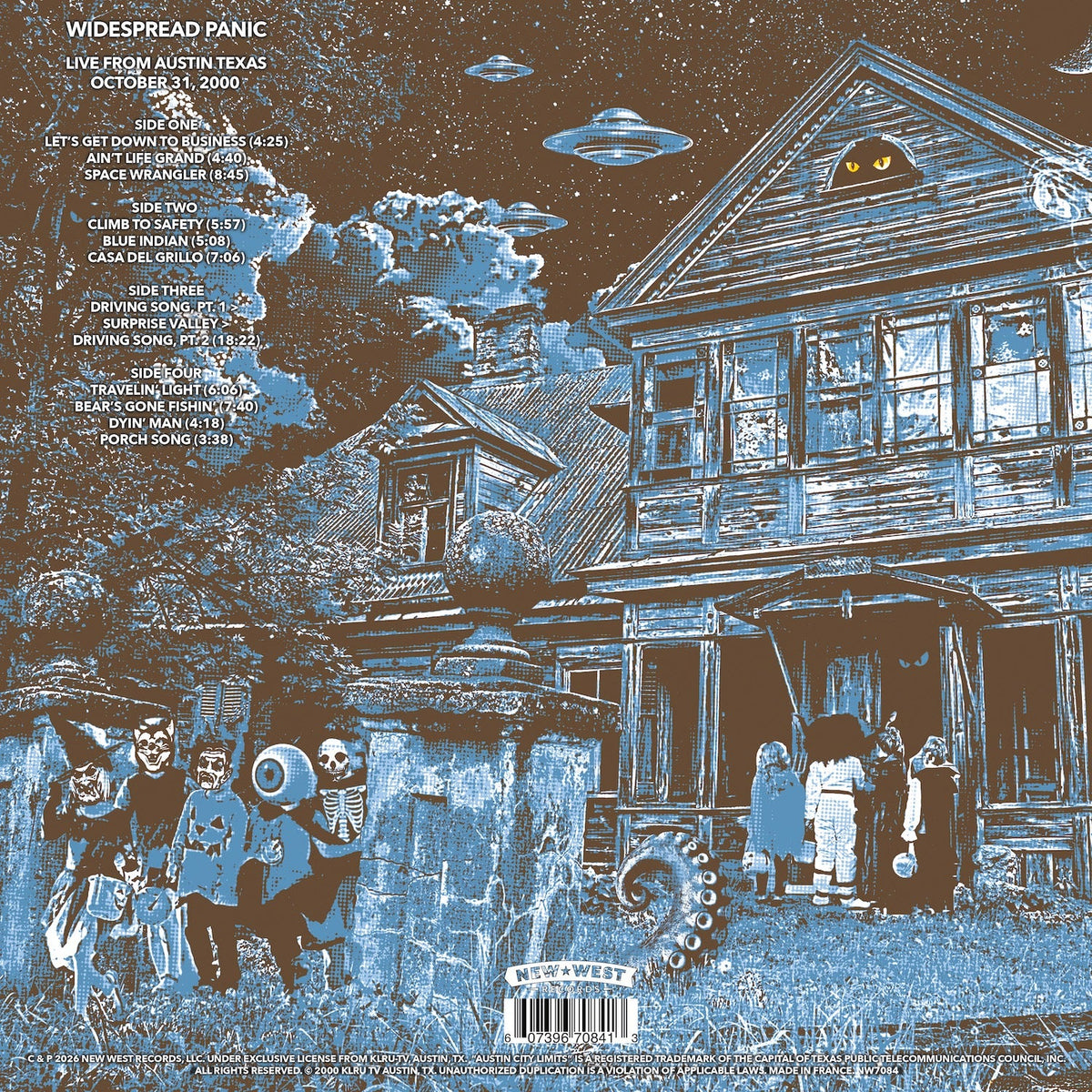 Widespread Panic – Live from Austin, TX (Relix-Exclusive Splatter 2-LP Vinyl) Vinyl Record