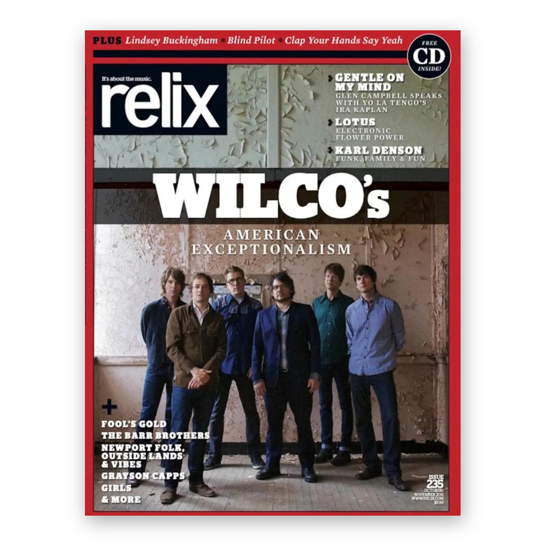 Wilco - October/November 2011 Relix Issue Magazine