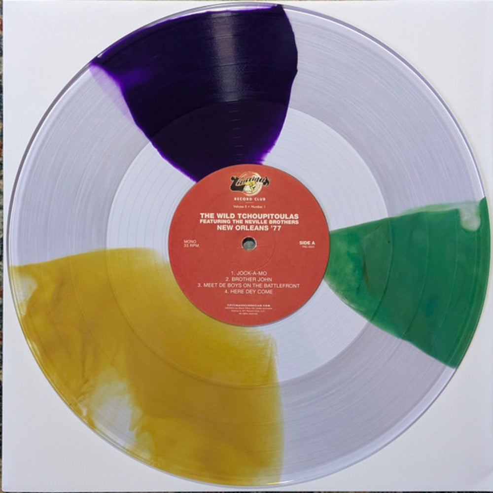 Wild Tchoupitoulas ft. The Neville Brothers: New Orleans '77 (LP Vinyl) Vinyl Record