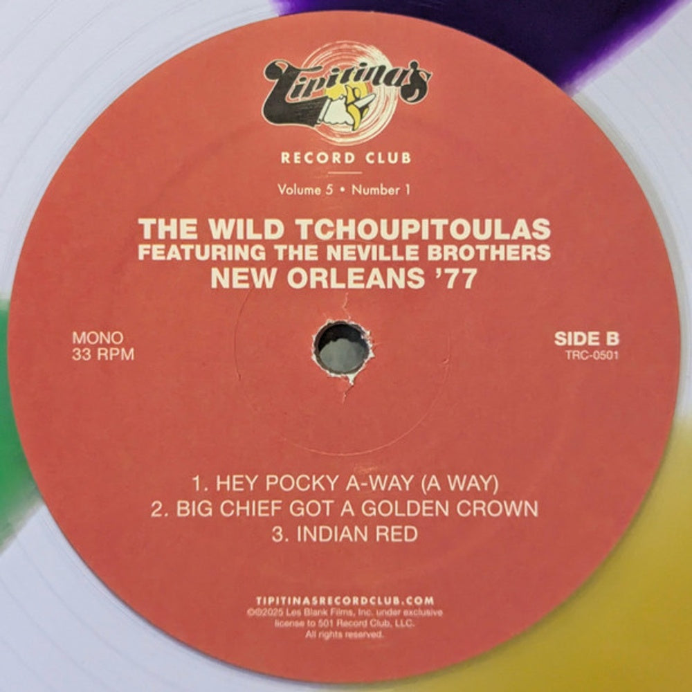 Wild Tchoupitoulas ft. The Neville Brothers: New Orleans '77 (LP Vinyl) Vinyl Record
