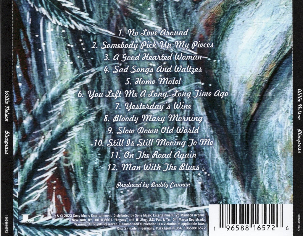 Willie Nelson – Bluegrass Music CD