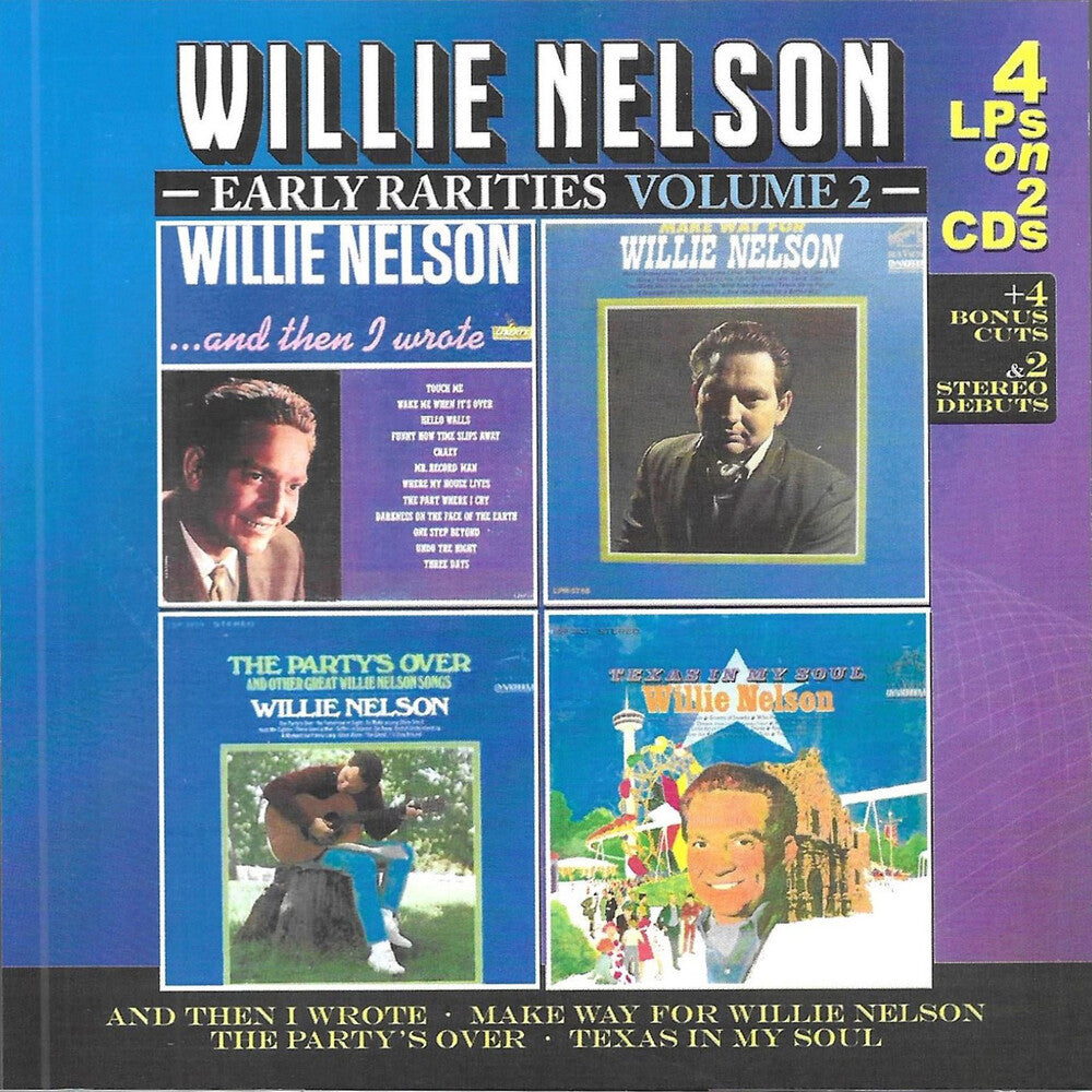 Willie Nelson – Early Rarities 2 (2-CD) Music CD