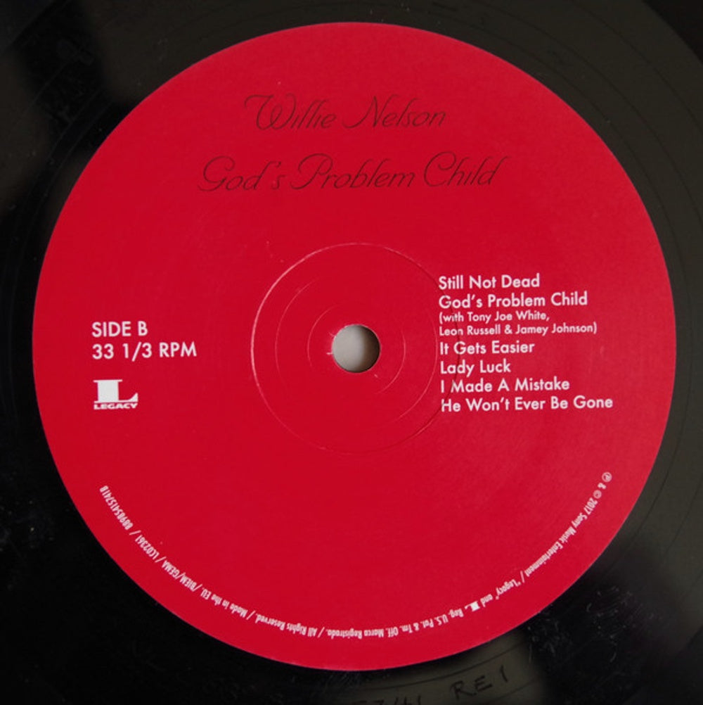Willie Nelson – God's Problem Child (LP Vinyl) Vinyl Record